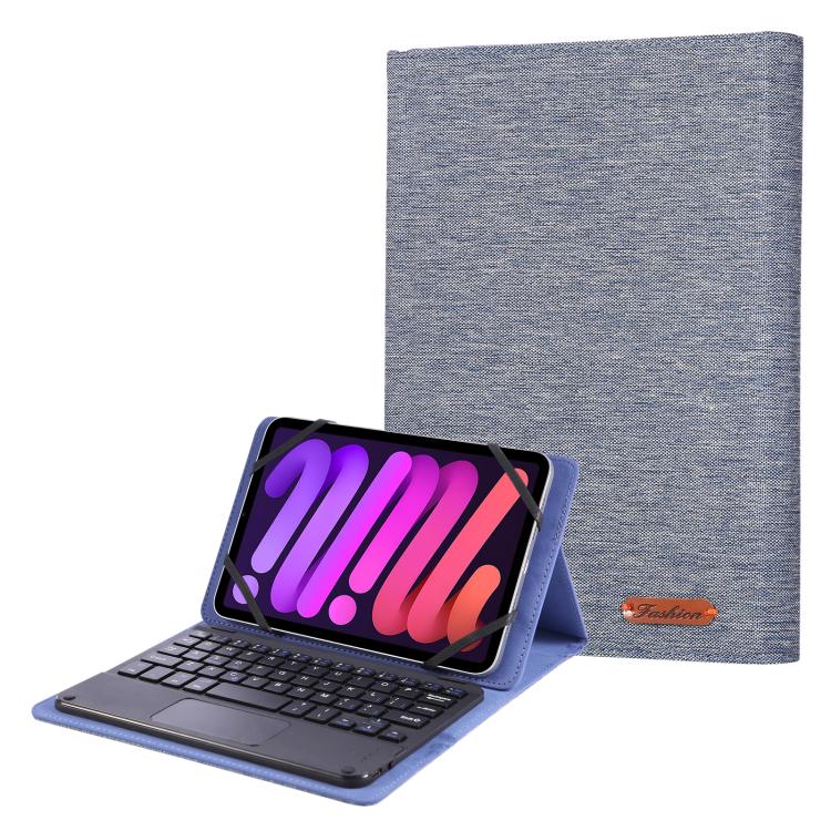 FABRIC Univerzális tablet tok 10-11" méretű tabletekhez, kék akciós termékkép 1