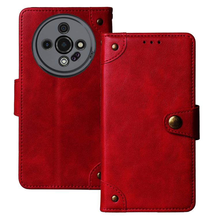VINTAGE Pénztárca tok Ulefone Armor X31 Pro 5G piros akciós termékkép 1