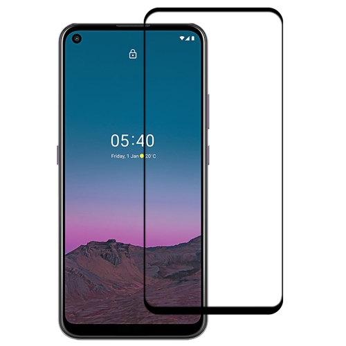 3D Edzett üveg Nokia 5.4 fekete akciós termékkép 1
