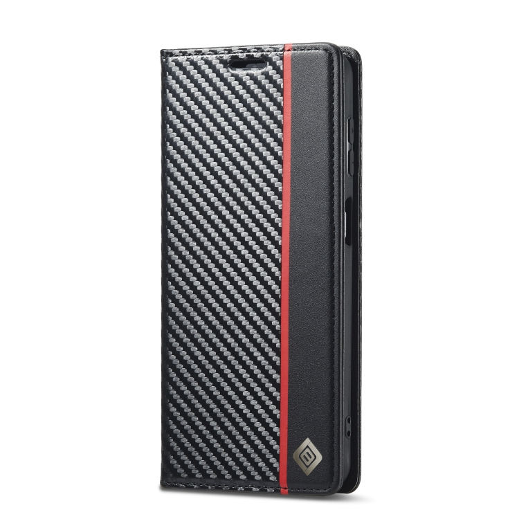 IMEEKE CARBON Wallet tok Samsung Galaxy A23 / A23 5G fekete termék 2. képe