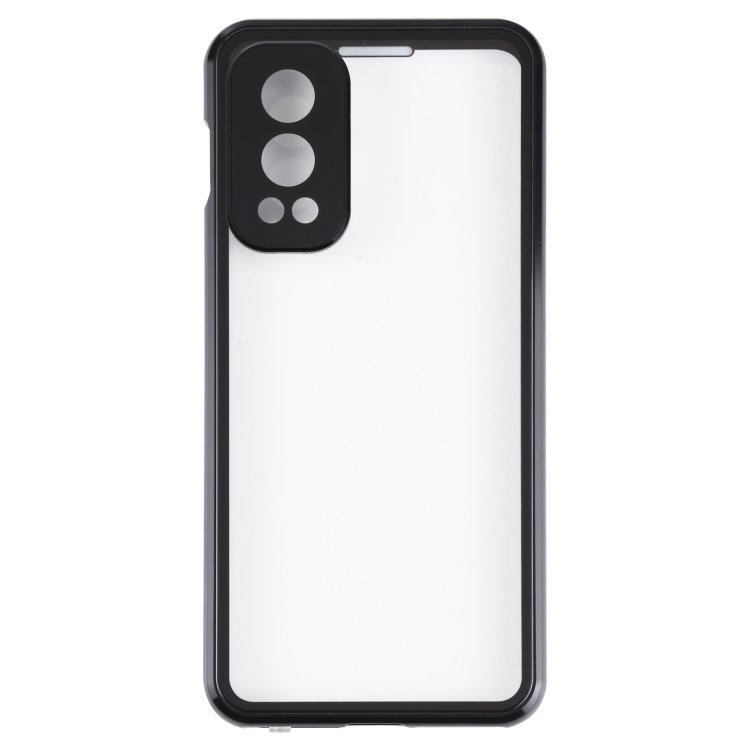 Mágneses burkolat 360 OnePlus Nord 2 5G fekete termék 2. képe