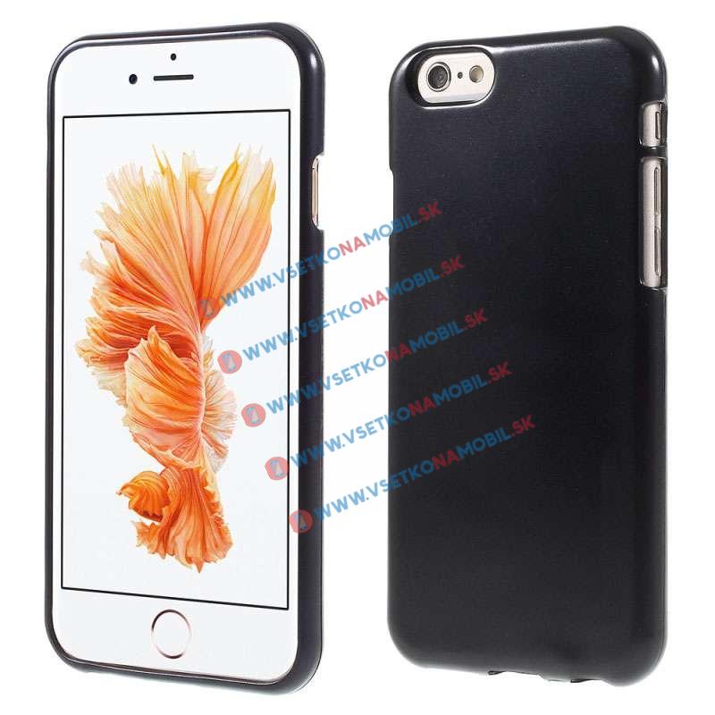 JELLY Ochranný silikónový obal Apple iPhone 6 / 6S čierny akciós termékkép 1