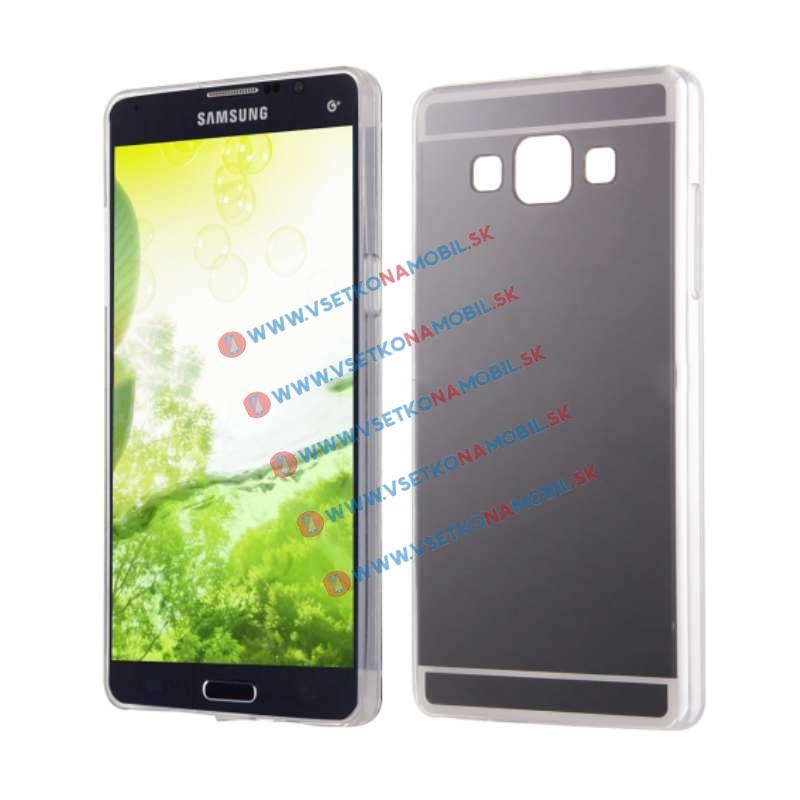 Tükör szilikon borítás Samsung Galaxy A5 2015 (A500) fekete