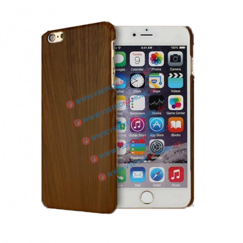 Plastový obal Apple iPhone 6 / 6S WOOD tmavý akciós termékkép 1