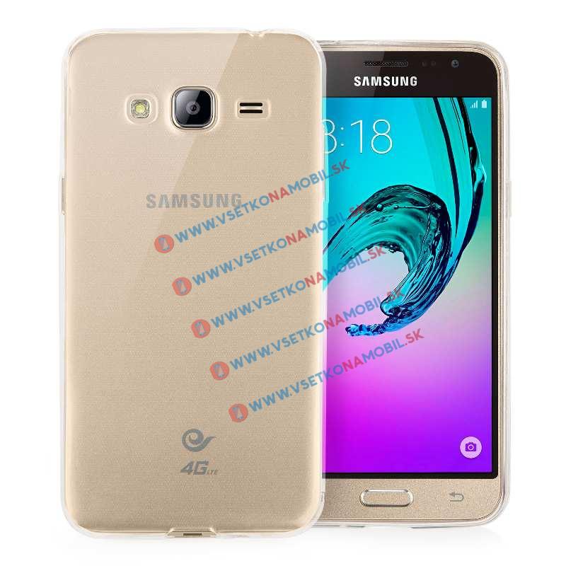 Szilikon borítás Samsung Galaxy J3 2016 átlátszó