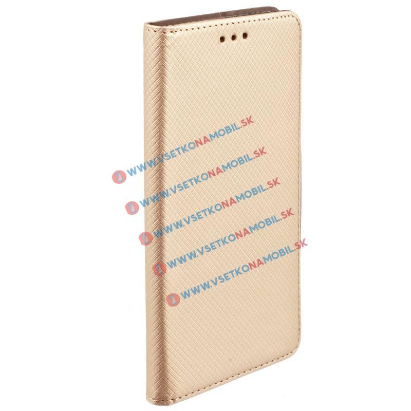 MAGNET Peňaženkové puzdro Huawei P9 lite zlaté akciós termékkép 1