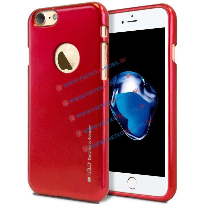 MERCURY Apple iPhone 7 szilikon tok piros