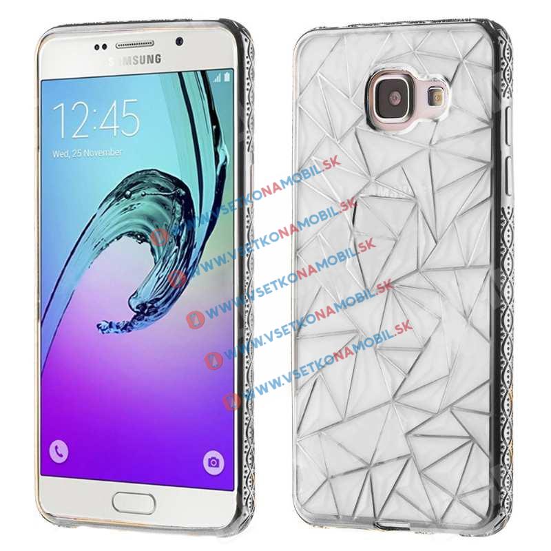 Gumi borítás Samsung Galaxy A5 2016 DIAMOND ezüst