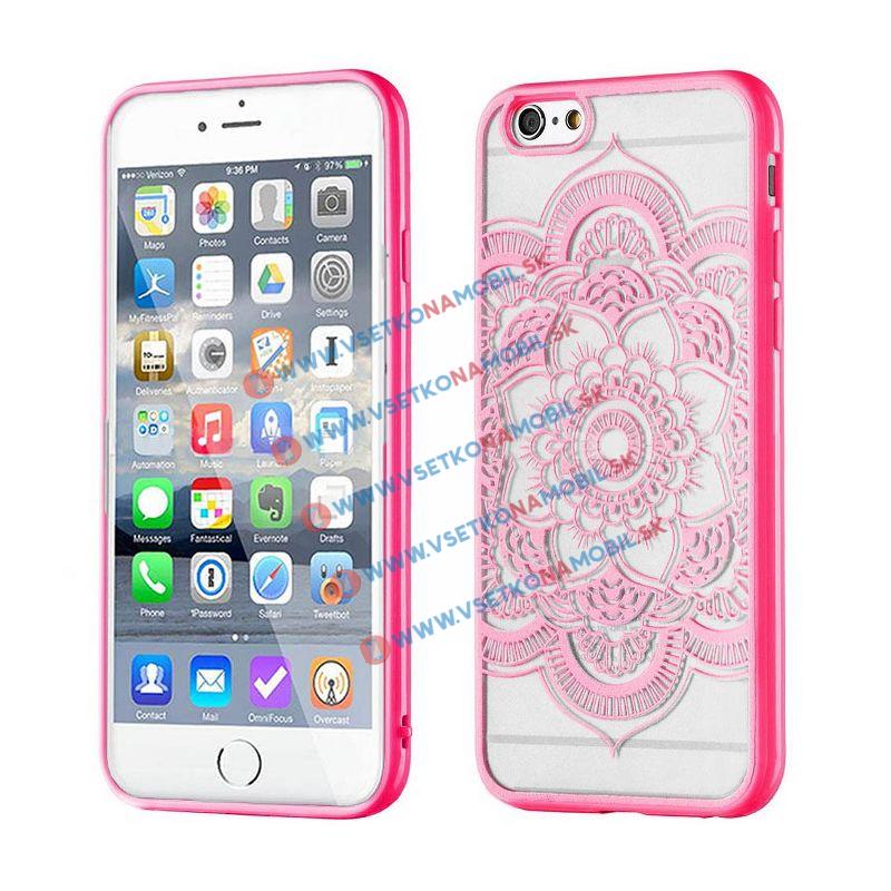 HENNA LOTUS silikónový obal Apple iPhone 6 / 6S ružový akciós termékkép 1
