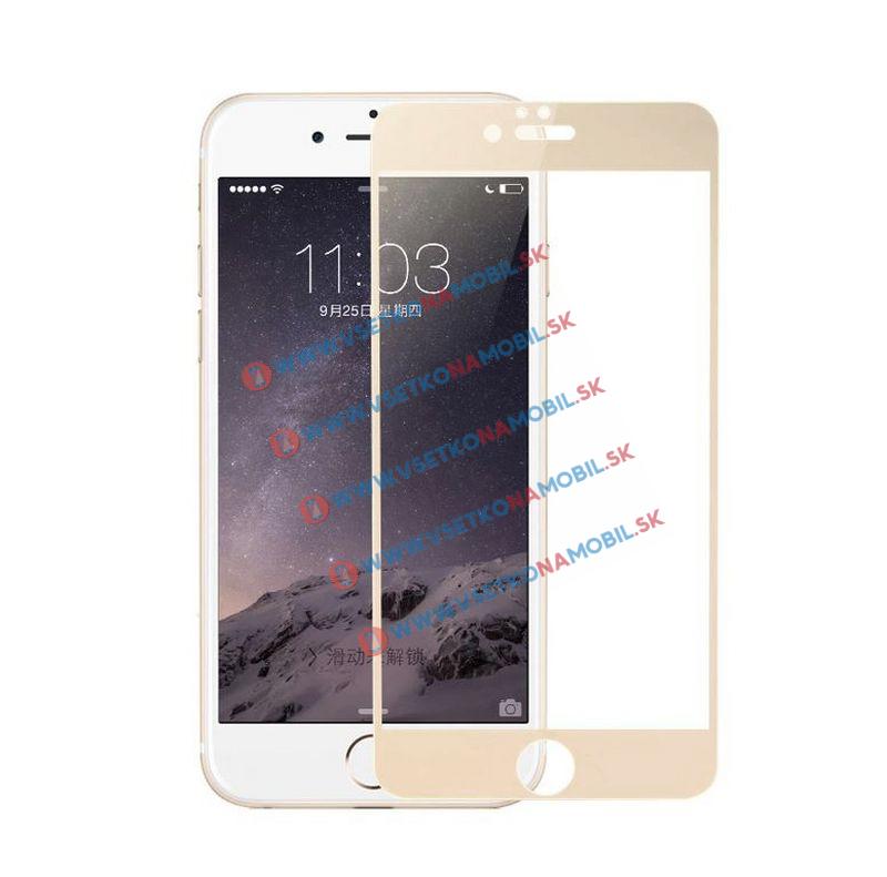 3D Ochranné (tvrdené sklo) Apple iPhone 6/6S zlaté akciós termékkép 1