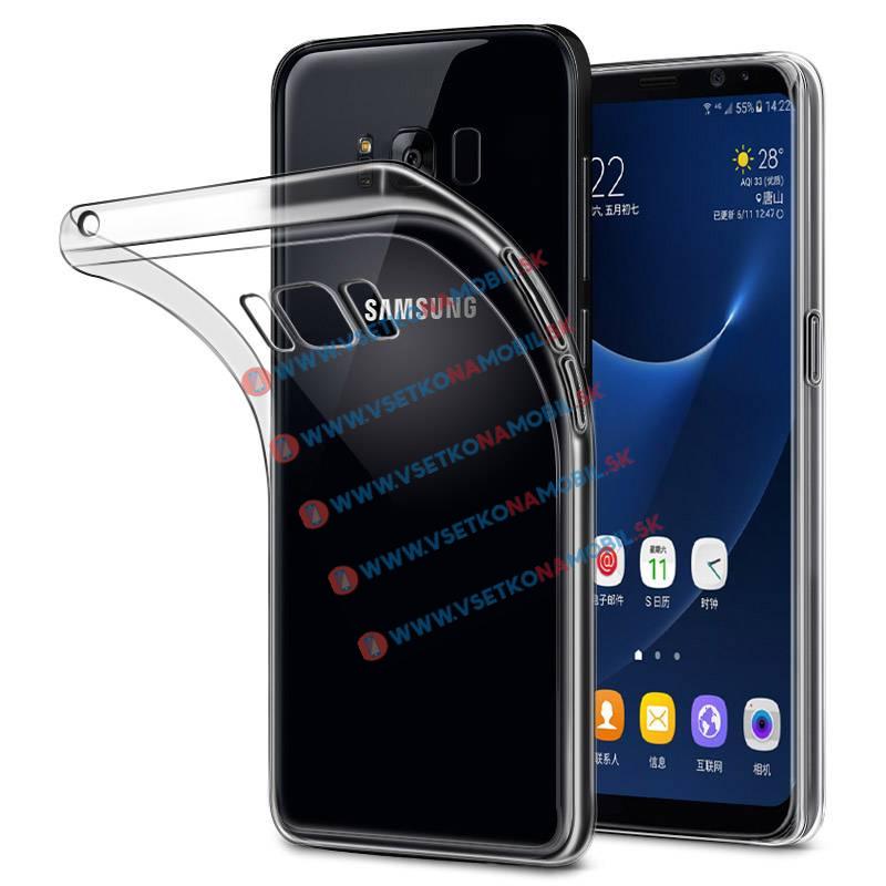 Silikónový obal Samsung Galaxy S8 priehľadný akciós termékkép 1