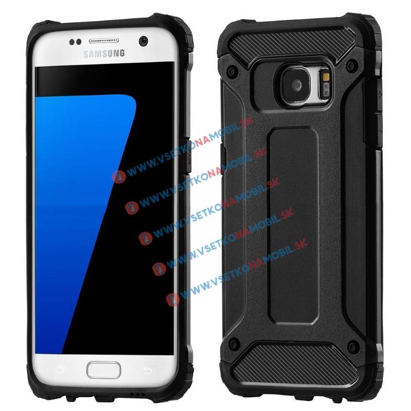 TOUGH Ochranný kryt Samsung  Galaxy S7 Edge čierny akciós termékkép 1