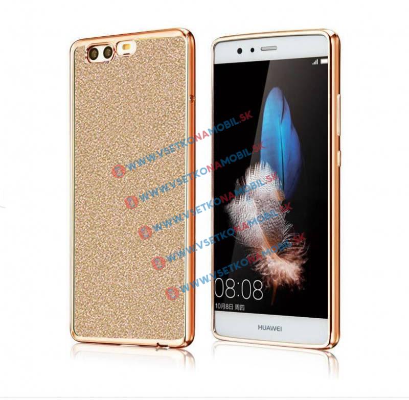 GLIT Silikónový obal Huawei P10 zlatý akciós termékkép 1