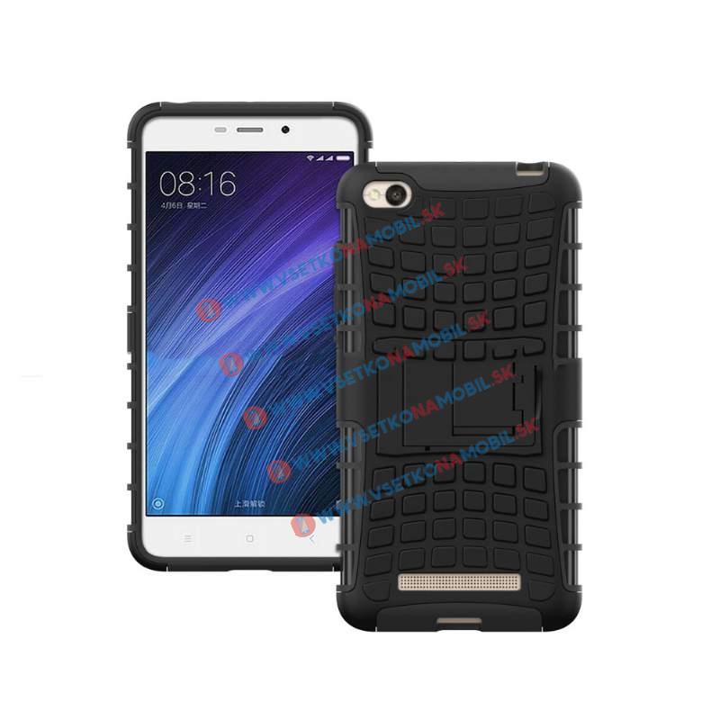 STAND Extra strapabíró burkolat Xiaomi Redmi 4A fekete akciós termékkép 1