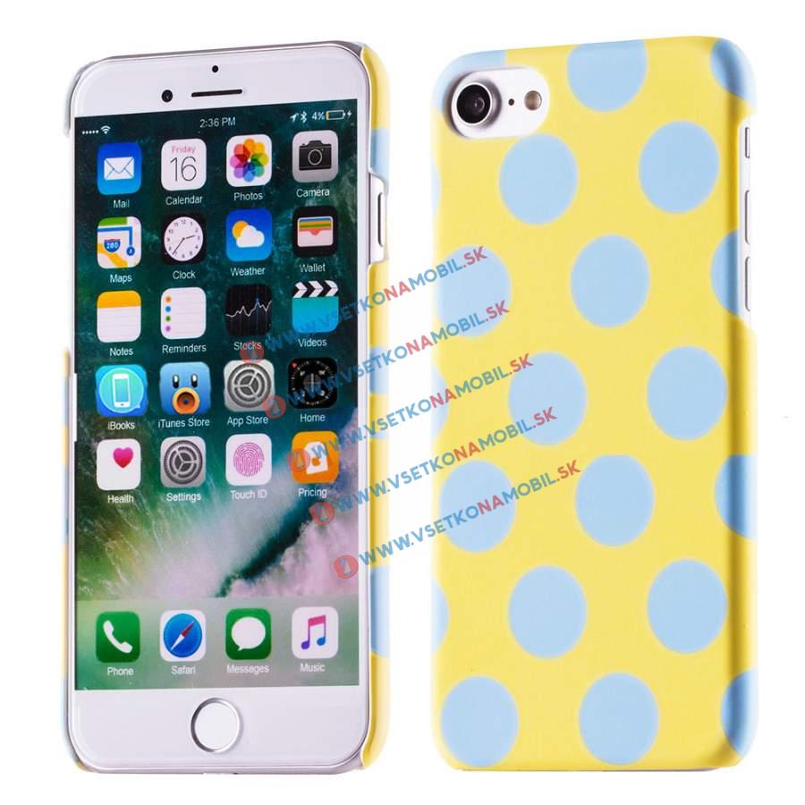 VILÁGÍTÓ tok Apple iPhone 7 / iPhone 8 / iPhone SE 2022 / 2020 DOTS BLUE akciós termékkép 1