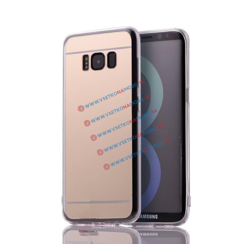 Samsung Galaxy S8 Plus arany tükrös szilikon tok akciós termékkép 1