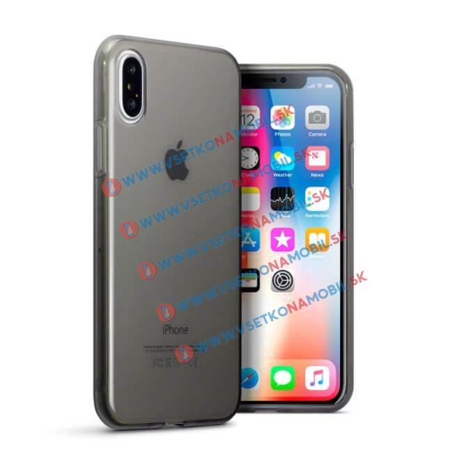 Szilikon tok Apple iPhone X / XS szürke akciós termékkép 1