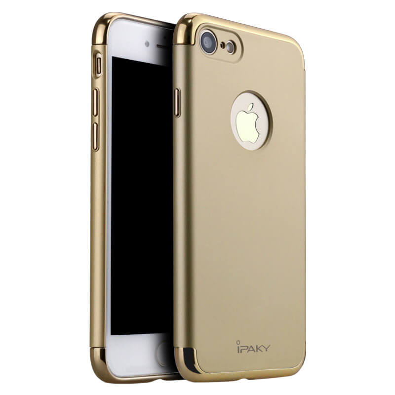 IPAKY 3v1 Ochranný kryt Apple iPhone 7 zlatý akciós termékkép 1