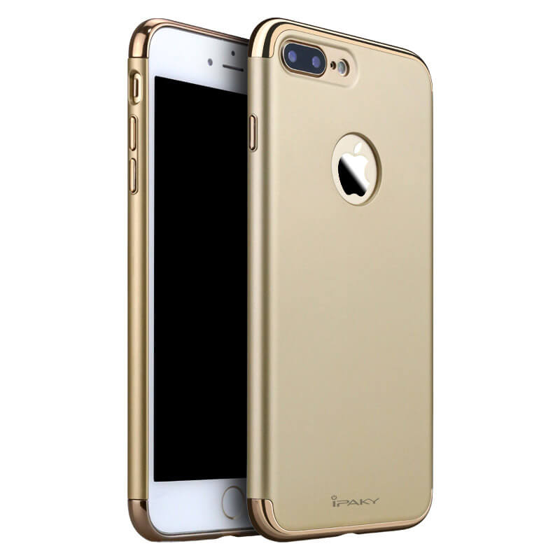 IPAKY 3v1 Ochranný kryt Apple iPhone 7 Plus  zlatý akciós termékkép 1