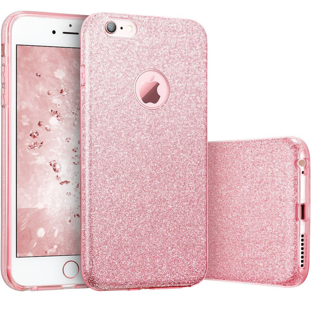 SHINING Ochranný obal Apple iPhone 6 / 6S ružový akciós termékkép 1