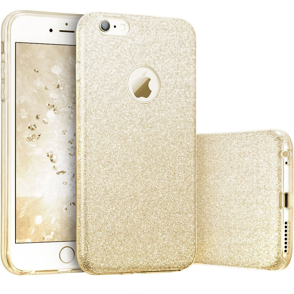 SHINING Ochranný obal Apple iPhone 6 / 6S zlatý akciós termékkép 1