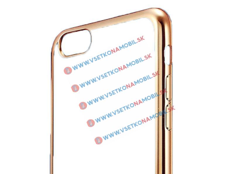 Silikónový obal iPhone 6 / 6S zlatý METALLIC termék 2. képe