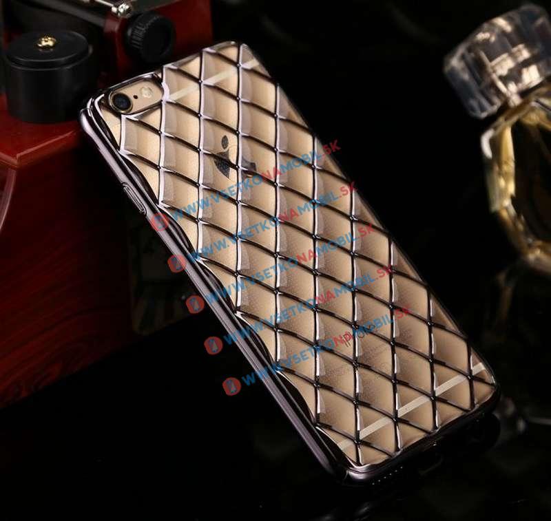 Silikónový obal iPhone 6 / 6S čierny LUXURY termék 2. képe