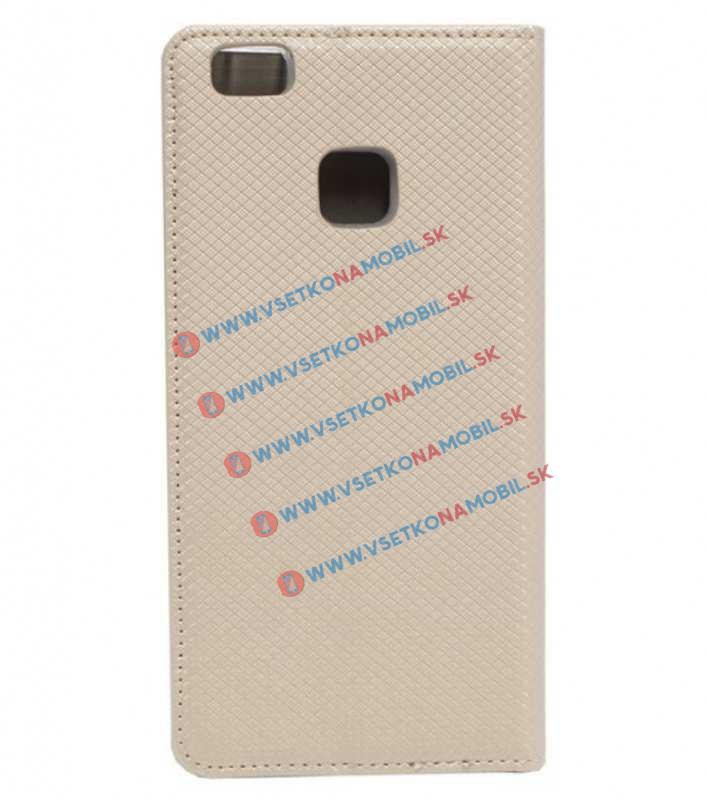 MAGNET Peňaženkové puzdro Huawei P9 lite zlaté termék 2. képe