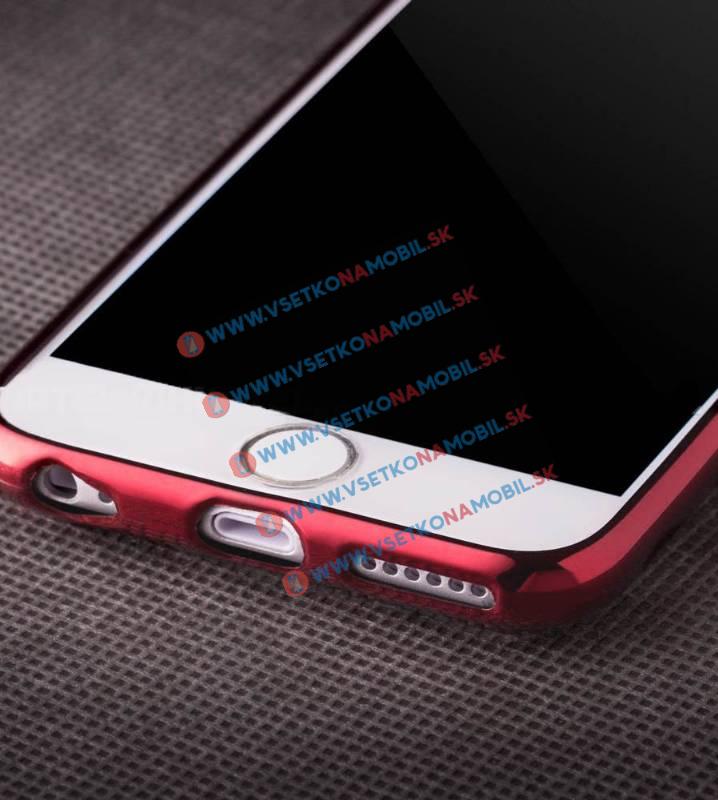 GLAMOUR Gumi vzorovaný obal iPhone 6 / 6S ružový termék 2. képe