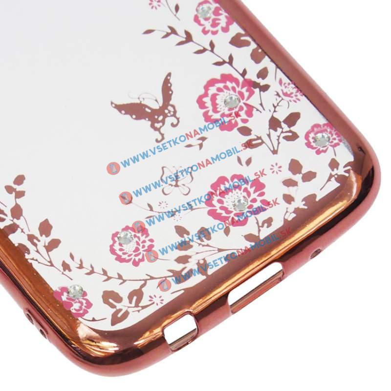 BLOOM TPU Samsung Galaxy J7 2017 (J730) rózsaszín termék 2. képe