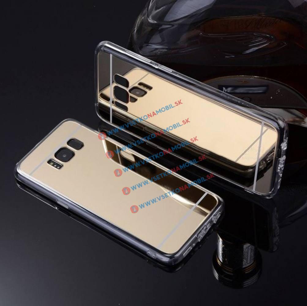 Samsung Galaxy S8 Plus arany tükrös szilikon tok termék 2. képe