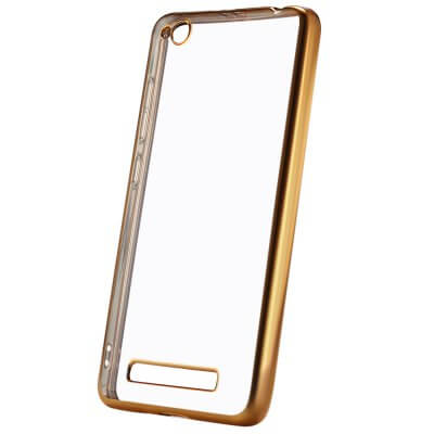 METALLIC Szilikon burkolat Xiaomi Redmi 5A arany termék 2. képe