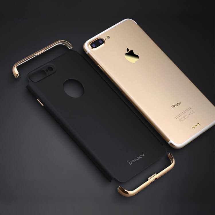 IPAKY 3v1 Ochranný kryt Apple iPhone 7 zlatý termék 2. képe