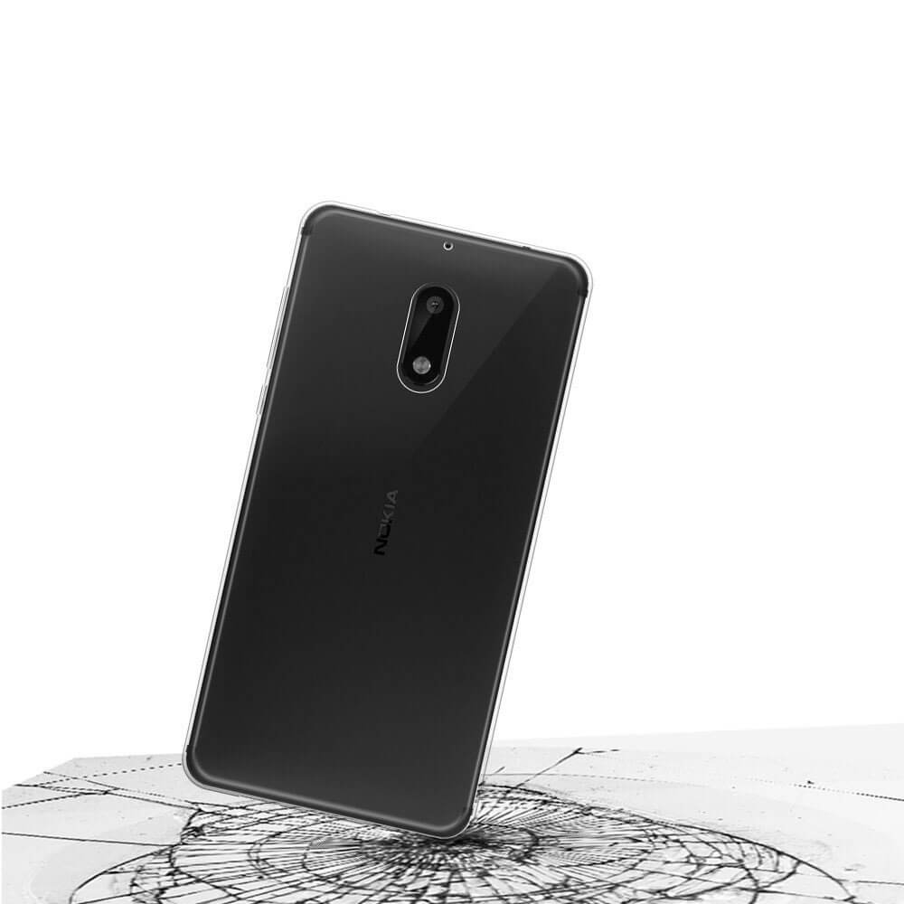 Szilikon borító Nokia 6 átlátszó termék 2. képe