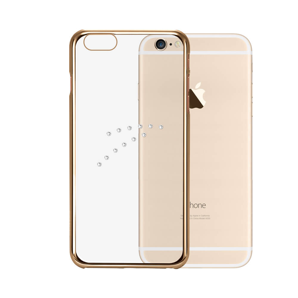 X-FITTED SWAROVSKI obal Apple iPhone 6 / 6S zlatý (0001) termék 2. képe