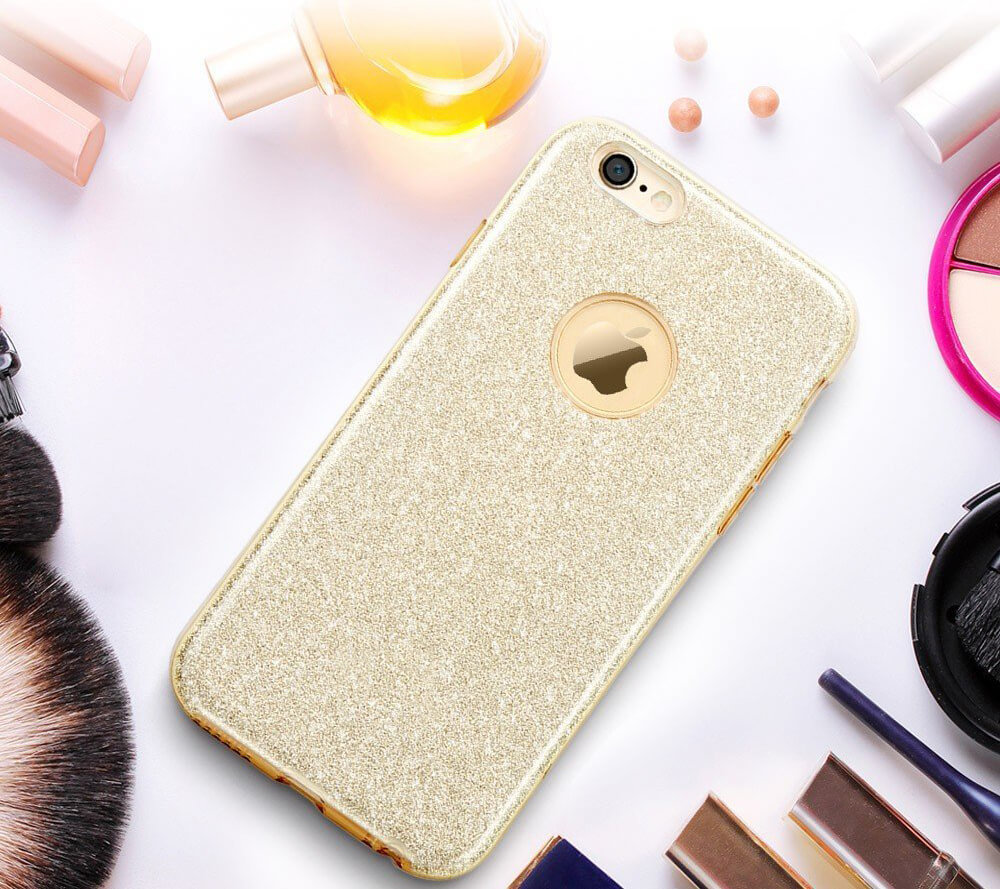 SHINING Ochranný obal Apple iPhone 6 / 6S zlatý termék 2. képe