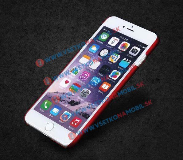 Plastový obal iPhone 6 / 6S červený termék 2. képe