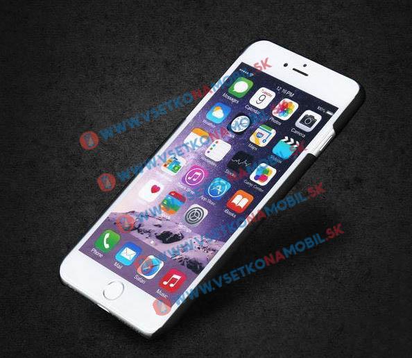 Plastový obal iPhone 6 / 6S čierny termék 2. képe
