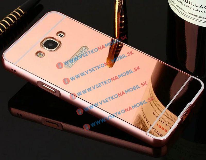 Tükörvédő burkolat Samsung Galaxy J3 2016 rózsaszín (metál) termék 2. képe