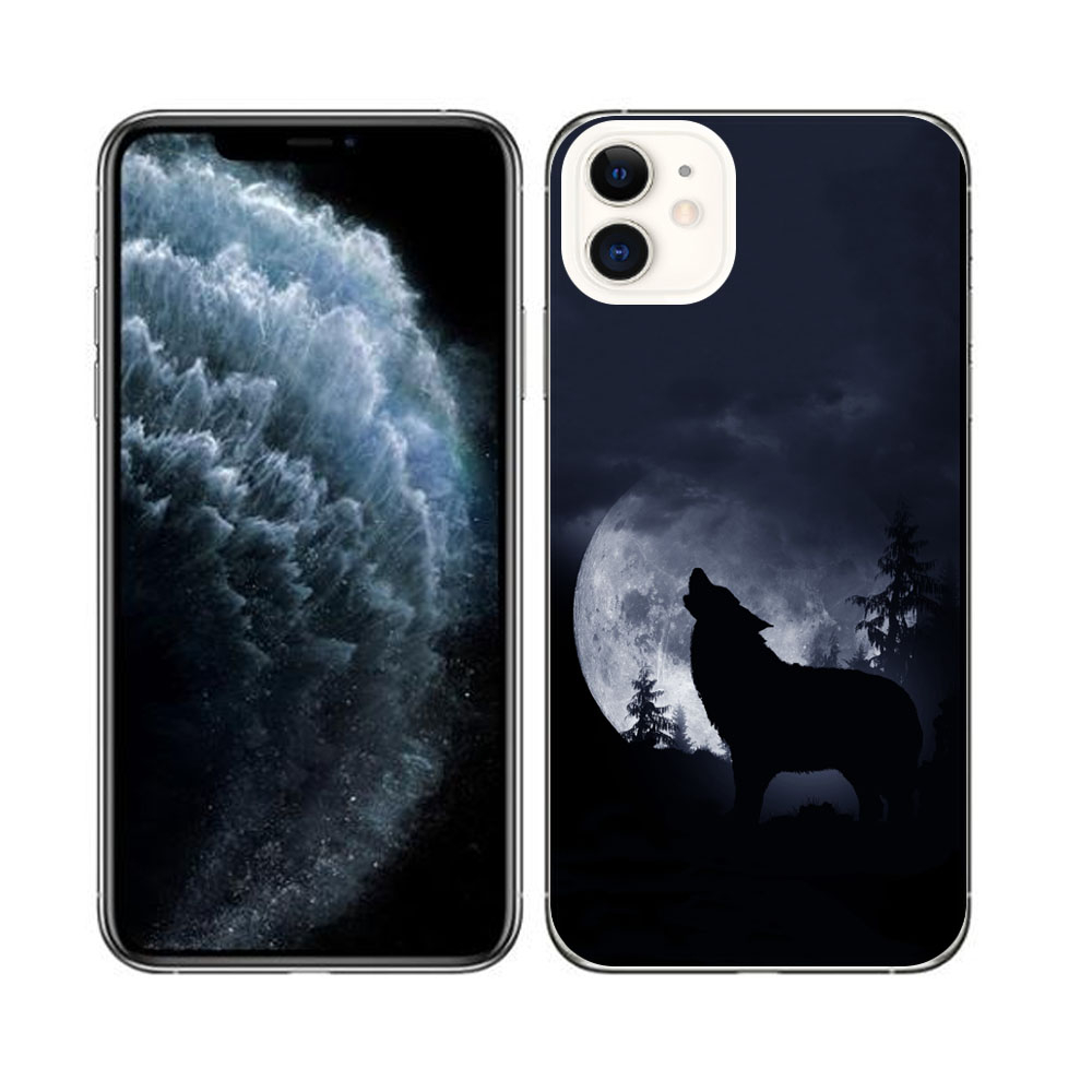 PROTEMIO MY ART Apple iPhone 11 WOLF védőburkolat (044) akciós termékkép 1