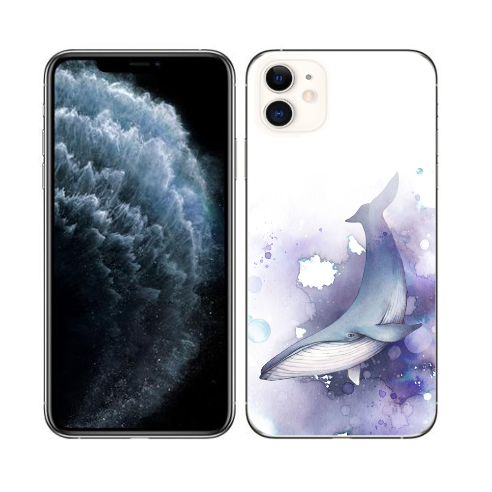 PROTEMIO MY ART Apple iPhone 11 WHALE védőburkolat (032) akciós termékkép 1