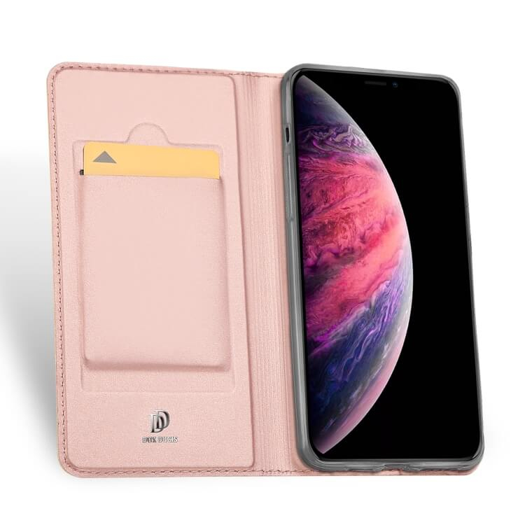DUX Wallet tok Apple iPhone 11 Pro Max rózsaszín termék 2. képe