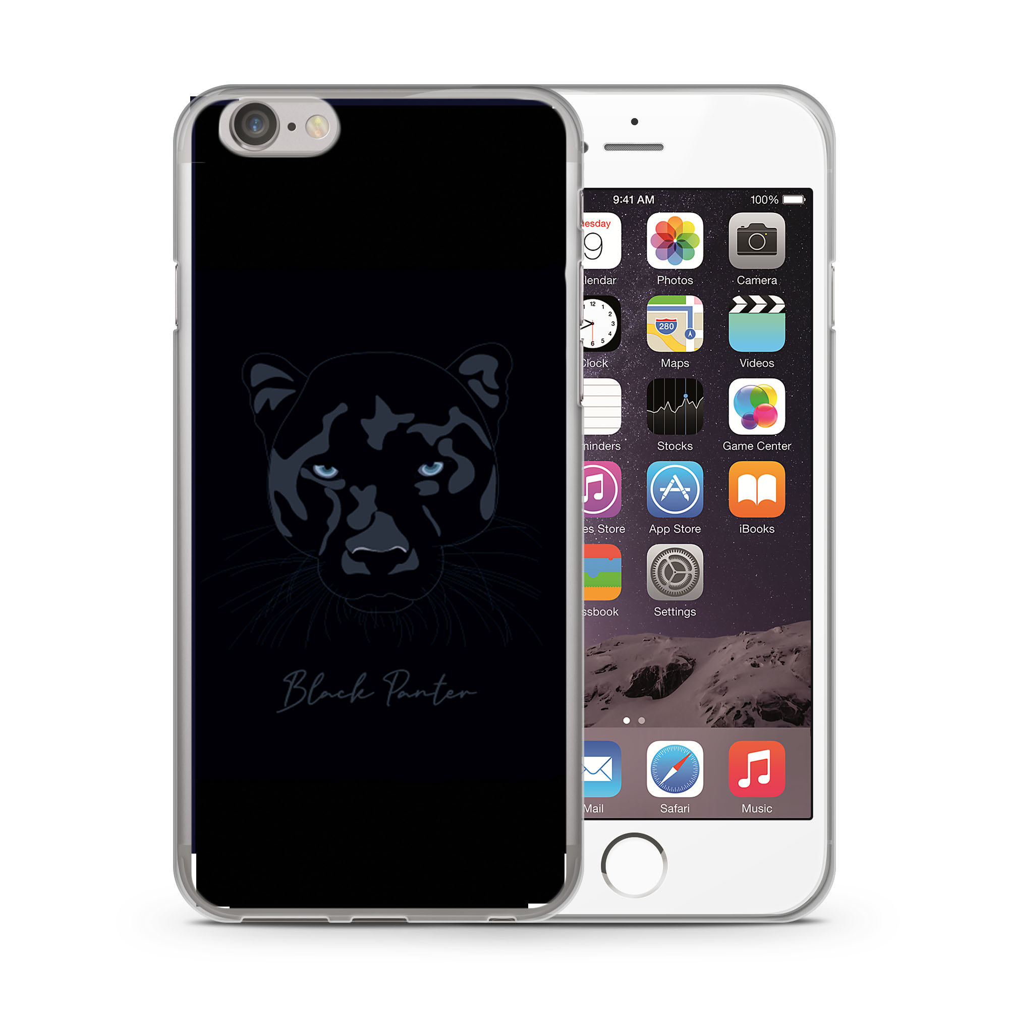PROTEMIO MY ART Apple iPhone 7 / iPhone 8 / SE 2022 / 2020 PANTHER védőburkolat (045) akciós termékkép 1