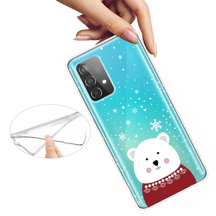 ART CHRISTMAS Szilikon borítás Samsung Galaxy A32 5G / M32 5G BEAR termék 2. képe