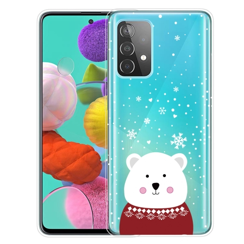 ART CHRISTMAS Szilikon borítás Samsung Galaxy A32 5G / M32 5G BEAR akciós termékkép 1