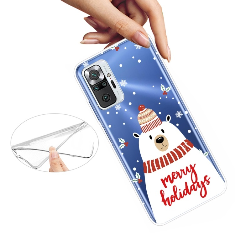 ART CHRISTMAS Szilikon borítás Xiaomi Redmi Note 10 Pro HOLI DAY S termék 2. képe