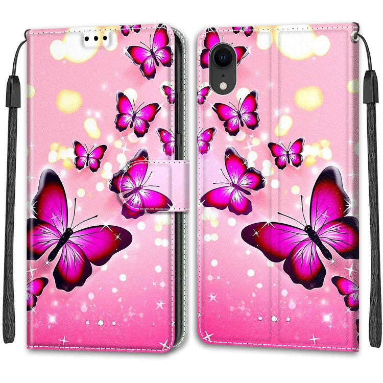 ART Wallet tok Apple iPhone XR BUTTERFLIES akciós termékkép 1
