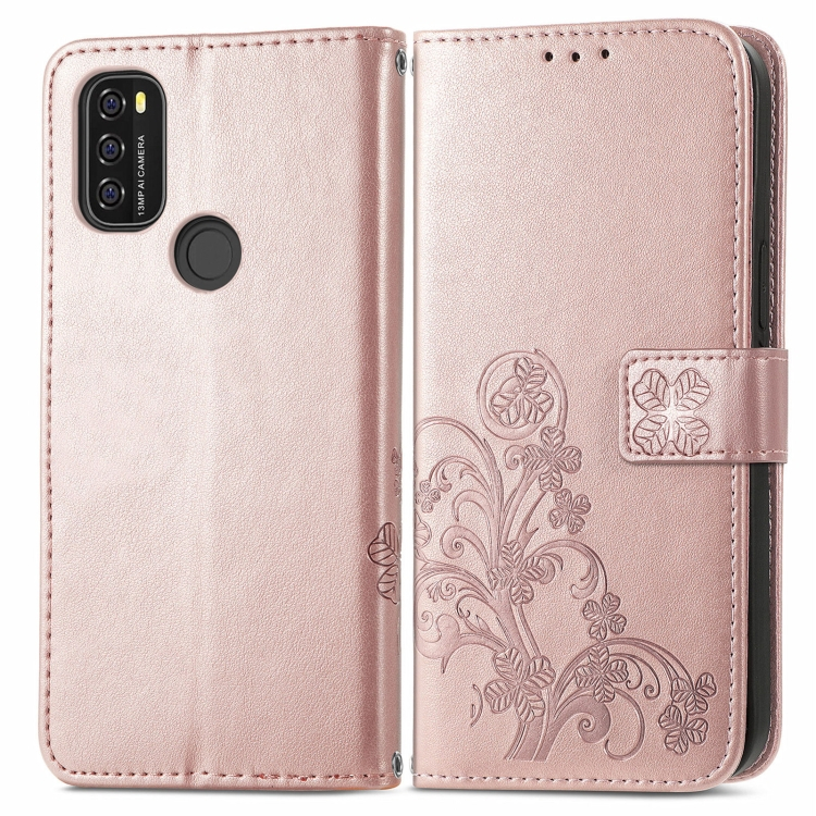 ART Pénztárca borító Blackview A70 FLOWERS Pink akciós termékkép 1