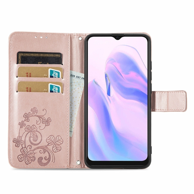 ART Pénztárca borító Blackview A70 FLOWERS Pink termék 2. képe