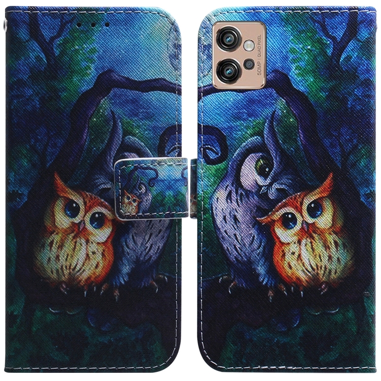 ART pénztárca borító Motorola Moto G32 OWL akciós termékkép 1